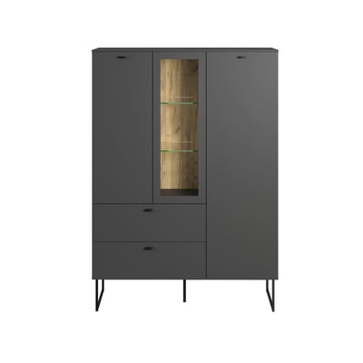 Buffet haut 2 portes, 2 tiroirs - VELA CALICOSY