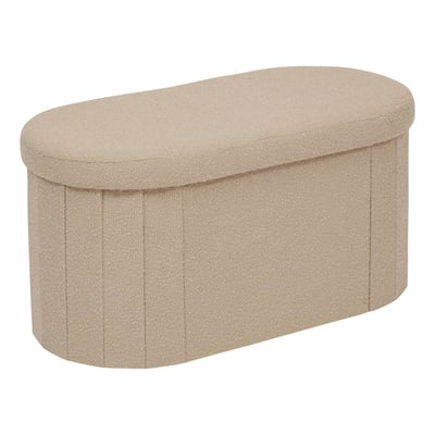 Pouf ovale pliable avec rangement FINK ATMOSPHERA