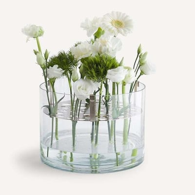 УЦЕНКА: Ваза из стекла и металла, Planta / Планта AM.PM