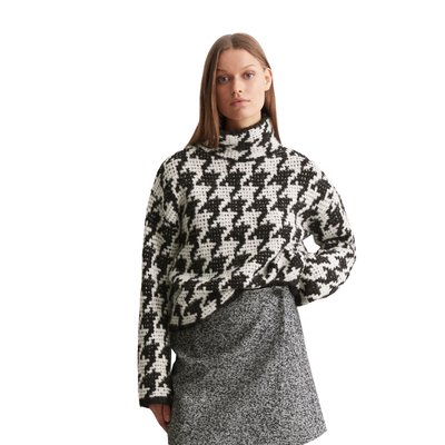 Pull pied de poule La Redoute