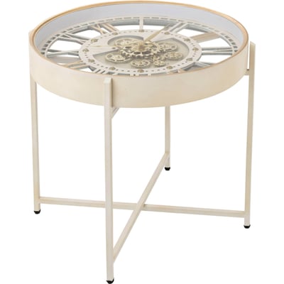 Table basse horloge en métal RECOLLECTION