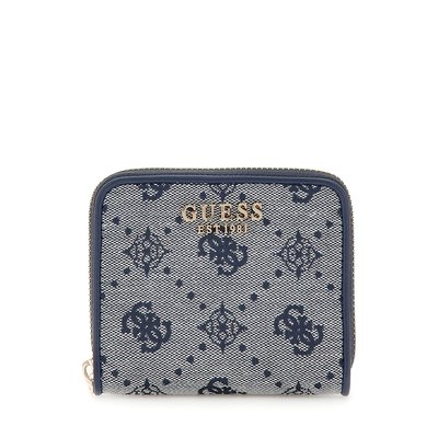 Mini Portefeuille Neda 4G Logo Pivoine GUESS