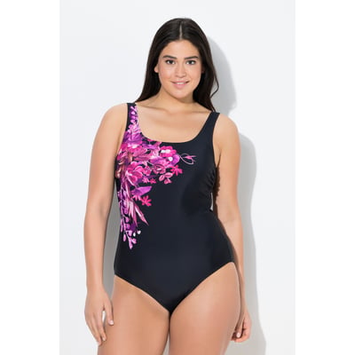 Maillot de bain sans bonnets souples. Motif ULLA POPKEN