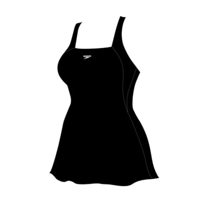 Robe de bain à bretelles ajustables motif/style logo SPEEDO