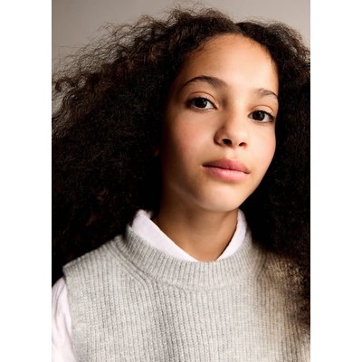 Gilet maille côtelée MANGO KIDS