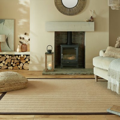 Tapis antiderapant en jute KIRA FLAIR RUGS