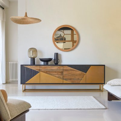 Buffet en chêne 240 cm OSCAR TIKAMOON
