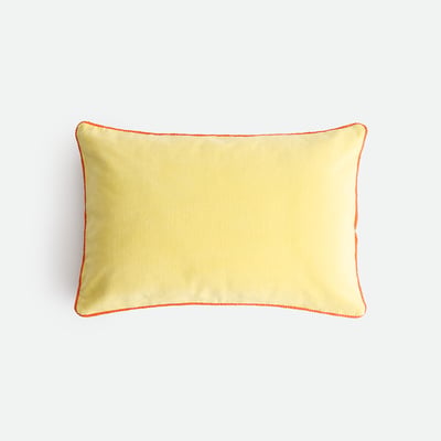 Funda de cojín rectangular bicolor 60x40 cm, terciopelo, GUSALI LA REDOUTE INTERIEURS