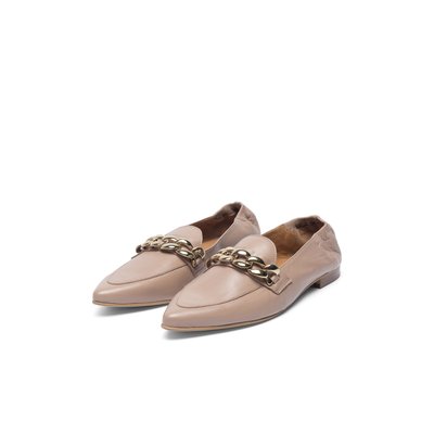 Mocassins en cuir BIANCO BIANCO