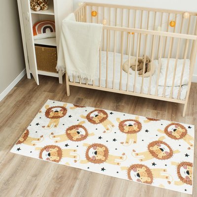 Tapis enfant tissé motif animaux CELESTA 2 UN AMOUR DE TAPIS