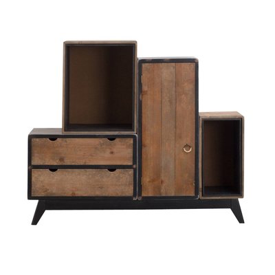 Buffet modulable en bois massif  HOLLYWOOD MADE IN MEUBLES 