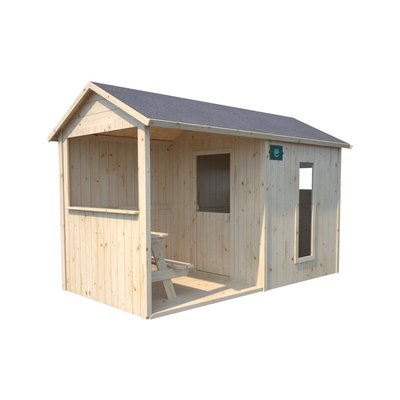 Cabane en bois enfant avec table JAZZ SOULET