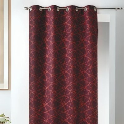 Rideau en Jacquard à Imprimés Design HOME MAISON