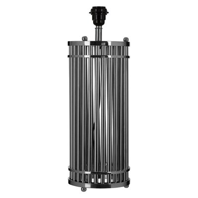 Nickel and Steel Cylinder Table Lamp SO'HOME