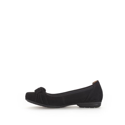 Ballerines en cuir lisse à talon décroché GABOR