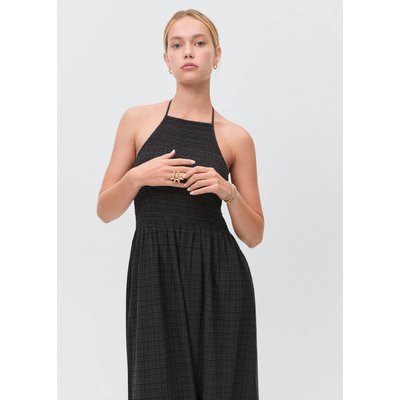Robe longue emmanchures américaines MANGO TEEN