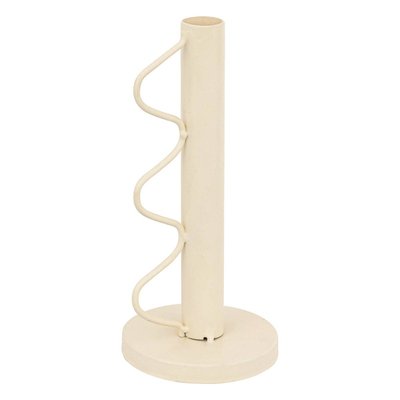 Bougeoir Wavy bliss métal H20cm ATMOSPHERA