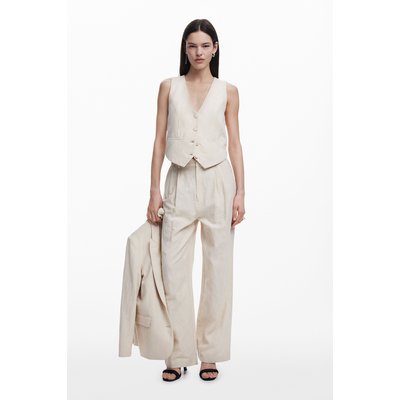 Pantalon à pinces imprimé DESIGUAL