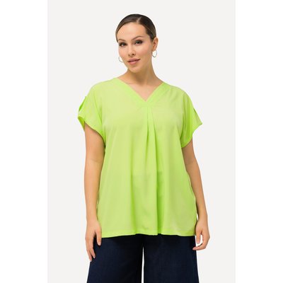 Blouse avec pli fantaisie. Coupe oversized. ULLA POPKEN