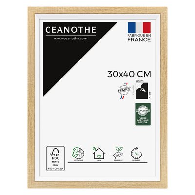 Cadre Photo 30x40 Cm Brut Résine Recyclée ACTUAL CEANOTHE
