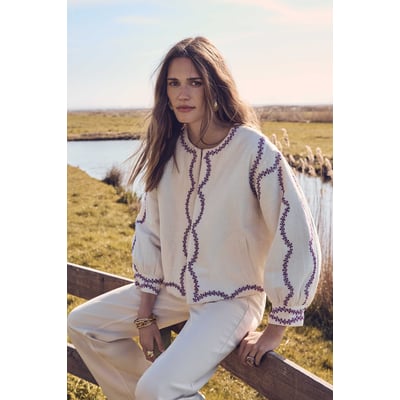Veste courte en coton POLLY Maison 123