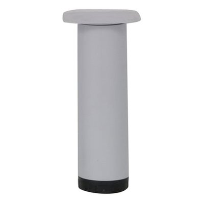 Pied Métallique Blanc Cylindrique H200 Mm X D60 Mm EVOLUDIS