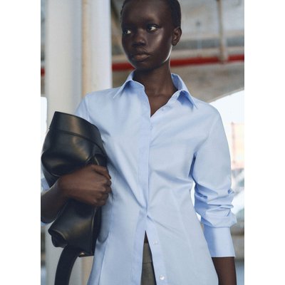 Chemise coton cintrée MANGO