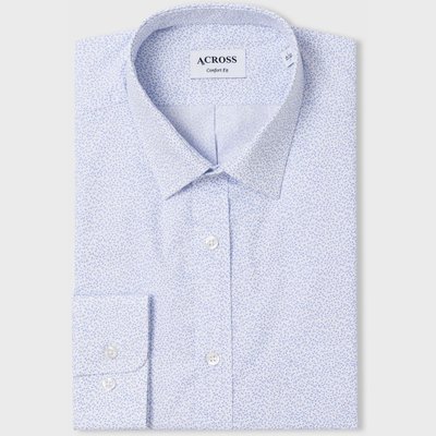 Chemise Confort fit imprimé fleurs  es ACROSS