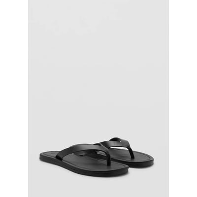 Sandales à lanières cuir MANGO MAN