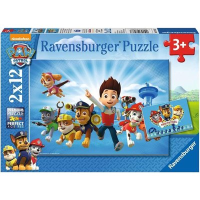 Puzzle Ryder et la Pat‘Patrouille 2x12 pcs RAVENSBURGER