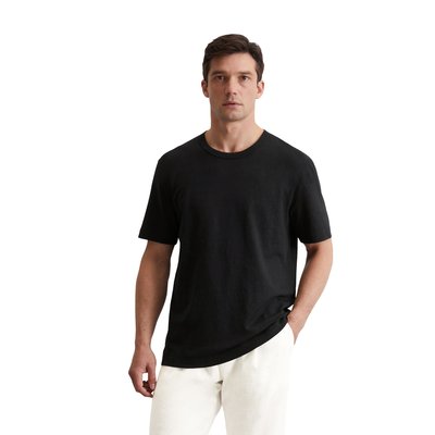 T-shirt regular en lin avec du coton bio MARC O'POLO
