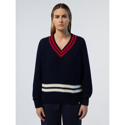 Pull-over universitaire à col en V NORTH SAILS