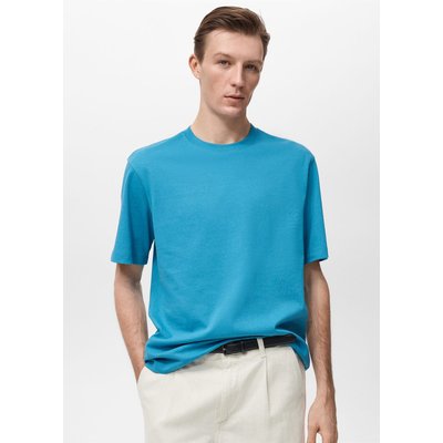 T-shirt heavy weight relaxed fit MANGO MAN