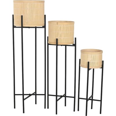 Support de plante bambou métal style scandinave  naturel RECOLLECTION