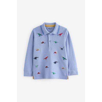 Polo à manches longues avec broderies NEXT