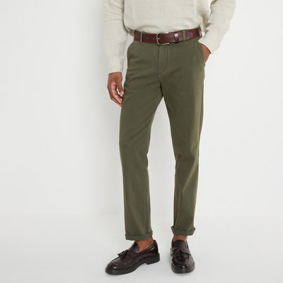 Les Signatures - Cotton Regular Fit Chinos, Length 32" LA REDOUTE COLLECTIONS