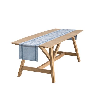 Chemin de table en Lin, À L'ORANGERIE LE JACQUARD FRANCAIS