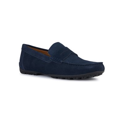 Mocassins cuir respirants Kosmopolis + Grip GEOX