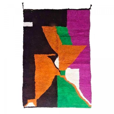 Authentique tapis berbère fait main en laine ZAOULAN UN AMOUR DE TAPIS