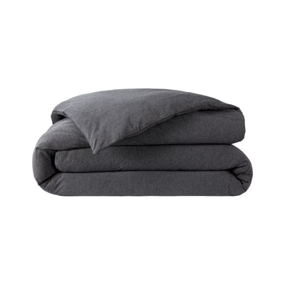 Housse de couette en coton modal gris, BOSS SENSE BOSS HOME