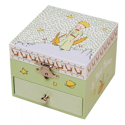 Petite boîte à musique bébé phosphorescente Le Petit Prince Jardin TROUSSELIER