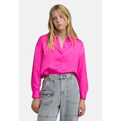 Chemise satinée froissée IKKS