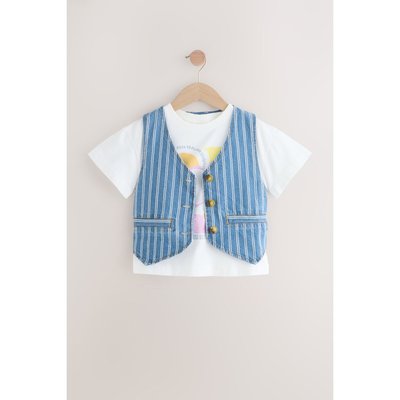T-shirt et gilet ensemble NEXT
