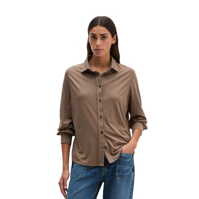 Blouse en jersey oversize en mélange de matériaux de haute qualité MARC O'POLO
