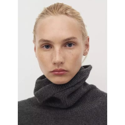 Pull-over maille col montant MANGO