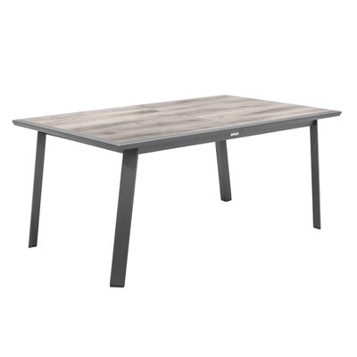 Table de jardin extensible Pavane en aluminium HESPERIDE