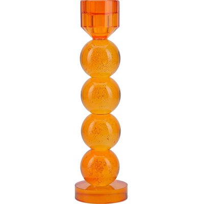 Photophore  design en verre soufflé ambiance chaleureuse RECOLLECTION
