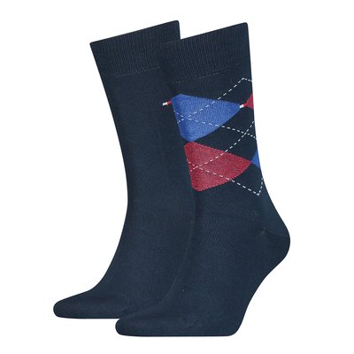 Lot de 2 paires de chaussettes hautes TOMMY HILFIGER