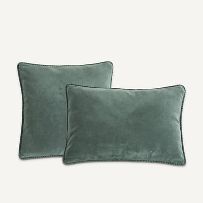 Parma Cushion Cover in Washed Cotton Velvet AM.PM