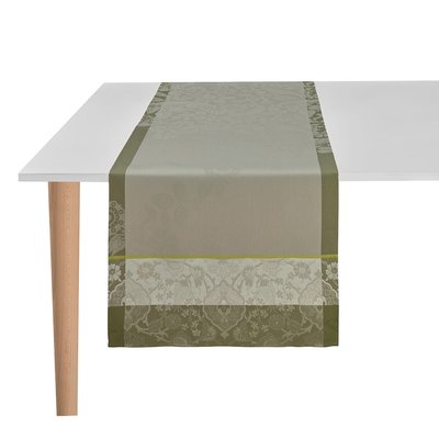 Chemin de table en Coton, VOYAGE ICONIQUE LE JACQUARD FRANCAIS